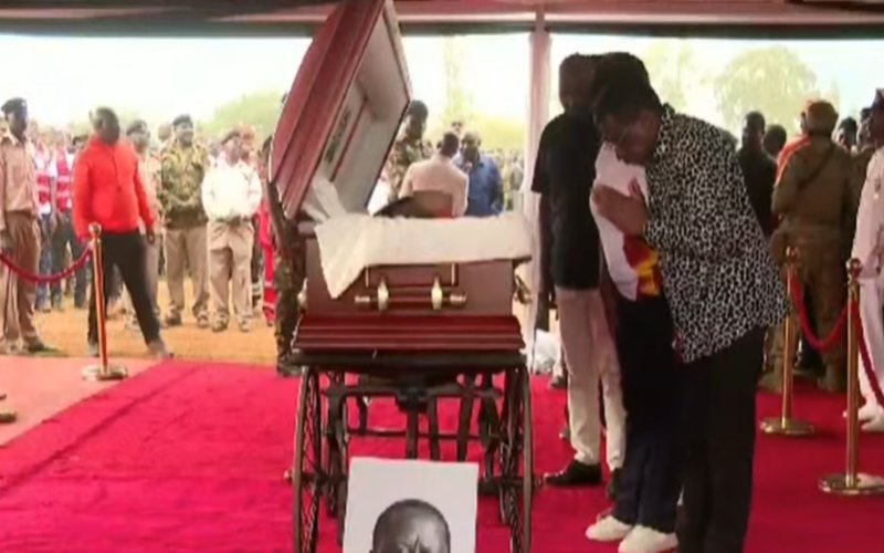 Public viewing of Raila Odinga’s body underway in Bondo