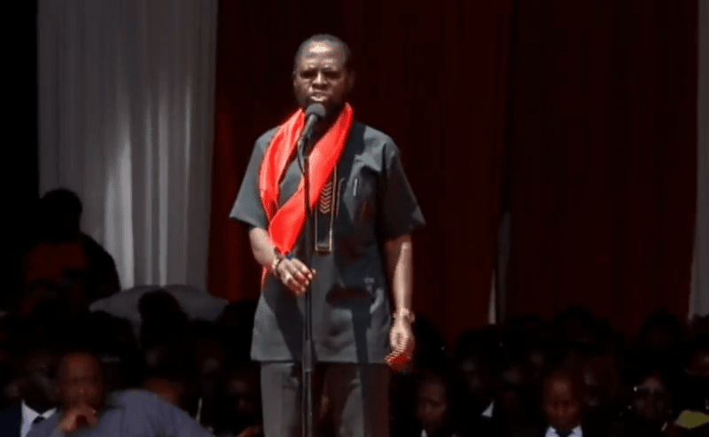 Nyong’o urges Kenyans to reject tribalism in tribute to Raila Odinga