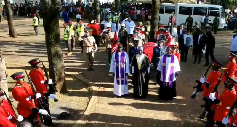 Live blog: Raila Odinga interred, honoured with 17-gun salute