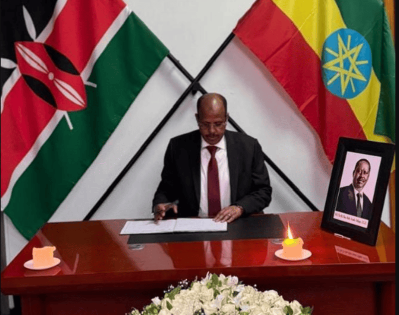 Foreign envoys pay tribute to Raila Odinga across Kenyan missions