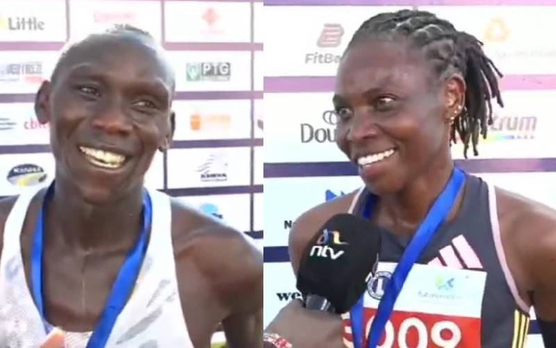 Bernard Chepkwony and Hellen Chepkorir triumph at 2025 Standard Chartered Nairobi Marathon