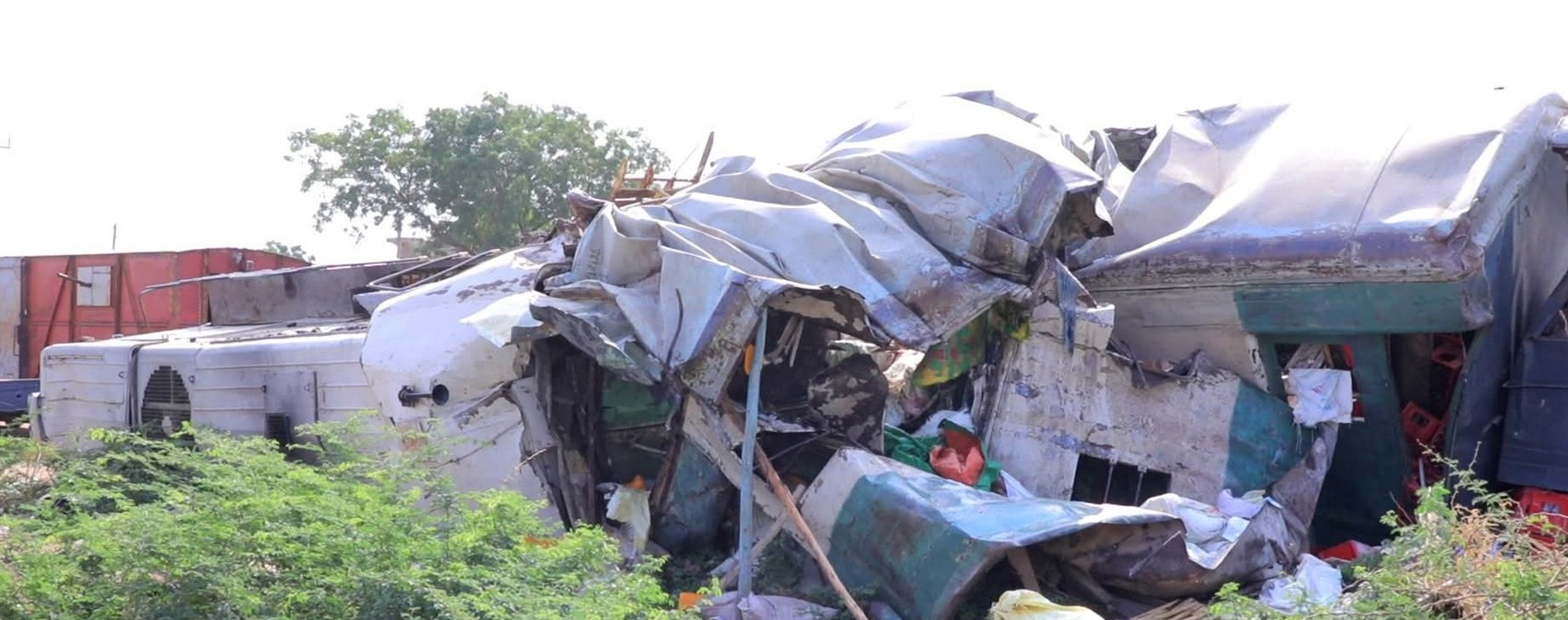 Passenger train derails in eastern Ethiopia, leaving 14 dead and many hurt