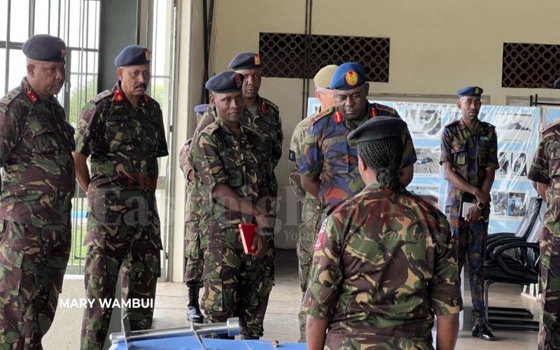 Vice Chief of Defence Forces John Omenda calls for unity to tackle rising IED threat