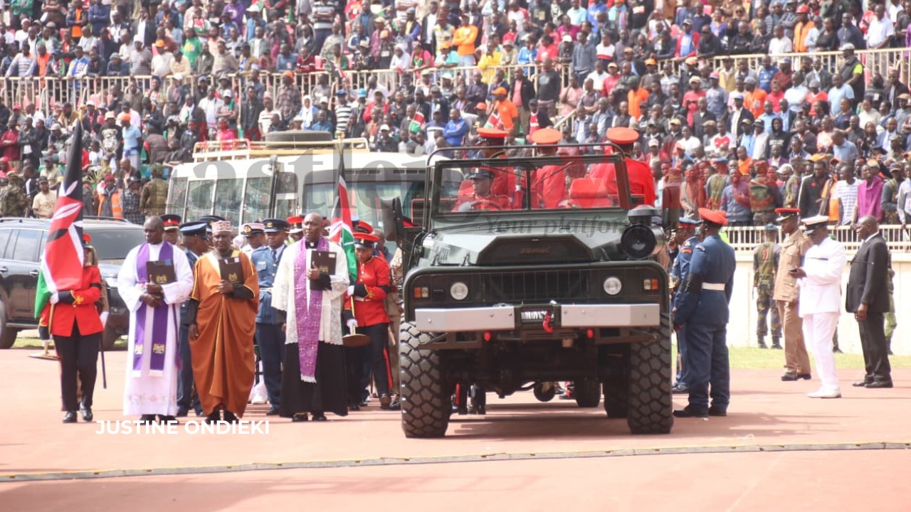 Watch: Former Prime Minister Raila Odinga's State Funeral Service at Nyayo Stadium