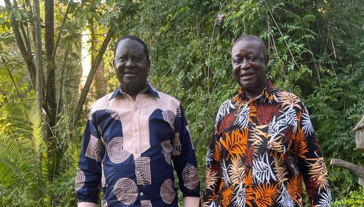 Oburu Oginga: ‘Raila was my brother, confidant and irreplaceable friend’ - The late former Prime Minister Raila Odinga (left) and his brother Siaya Senator Oburu Oginga. (Photo: Courtesy)