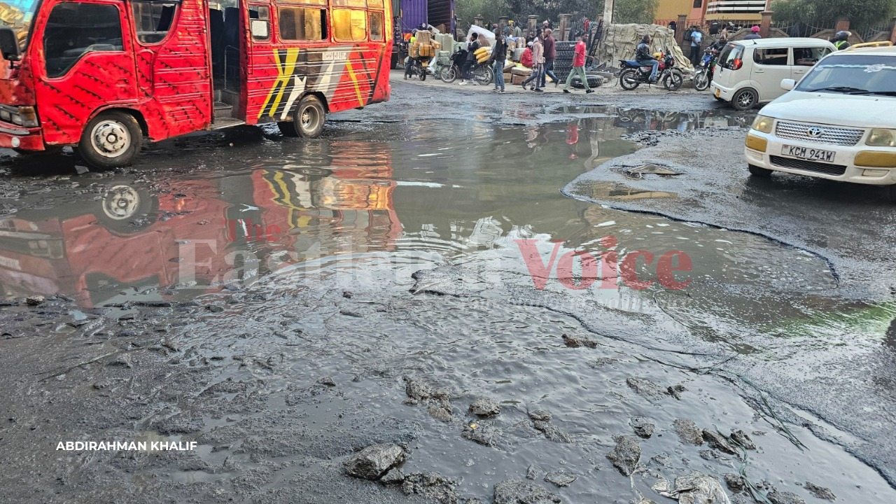 Eastleigh residents raise alarm over drainage blockage on Sgt. Kahande Street