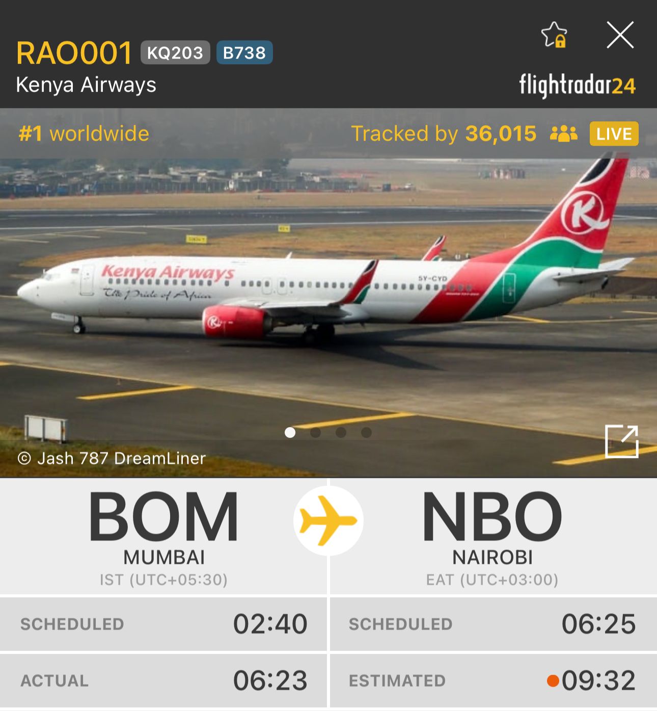 Kenya Airways to honour Raila with special flight code RAO001 in final tribute
