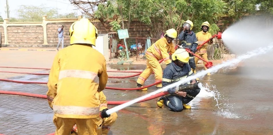 Mandera equips firefighters with advanced skills in emergency preparedness