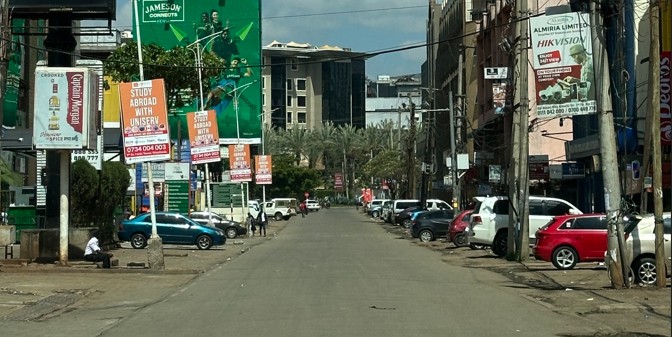 City residents say Nairobi's illegal billboard cleanup favours some areas over others