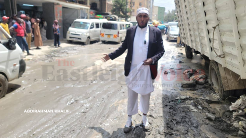 Eastleigh MCA blames county officials for destruction of newly built Captain Mungai Street