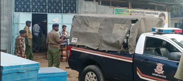 Police raid Mombasa church, save 20 children and 7 adults from suspected cult