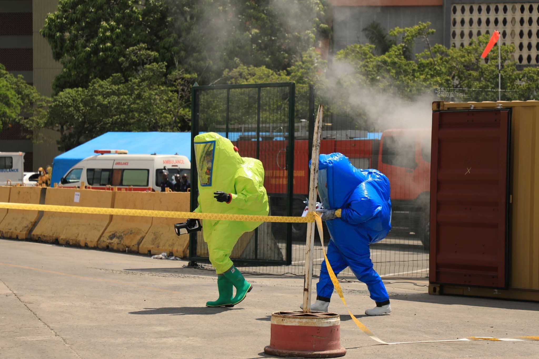 Kenya Ports Authority Holds first chemical, biological, radiological and nuclear preparedness drill