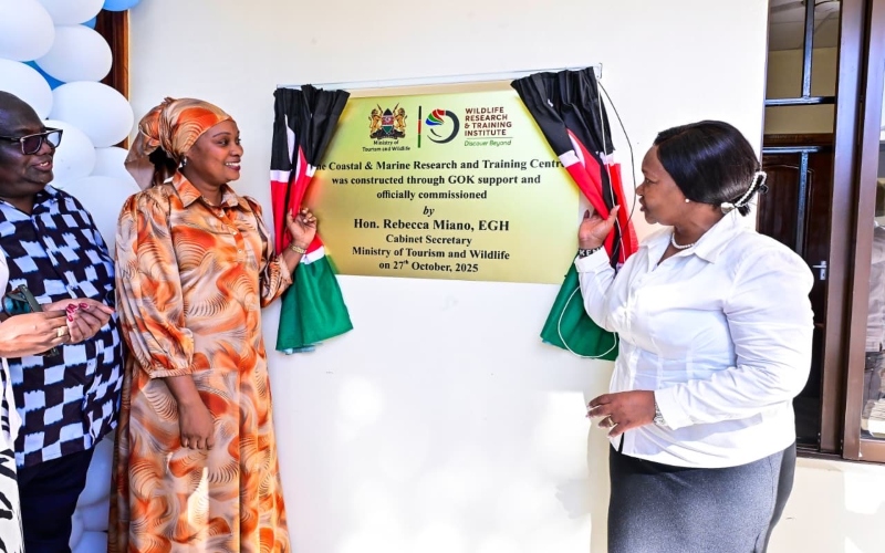 Marine research centre launched in Malindi to boost coastal conservation