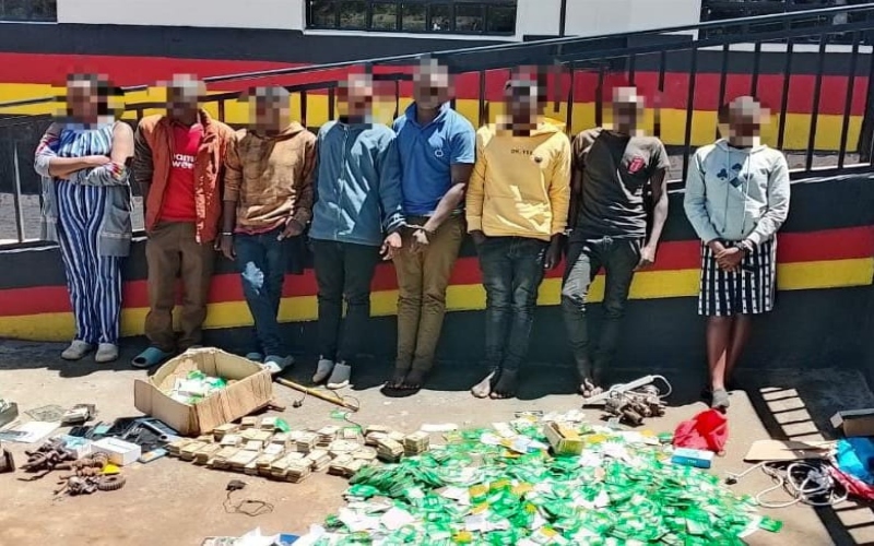 Eight arrested in Molo fraud syndicate as police recover hundreds of SIM cards, IDs