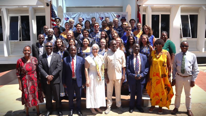 31 new Peace Corps volunteers begin two-year service in Kenya