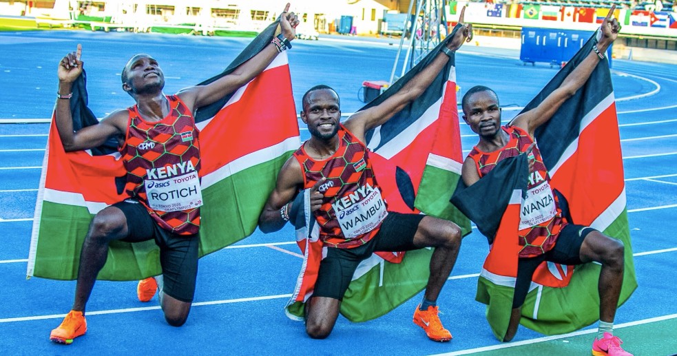 Ian Wambui breaks 5,000m world record, leads Kenyan podium sweep at 2025 Deaflympics