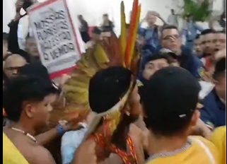 Indigenous activists in Brazil clash with security at COP30