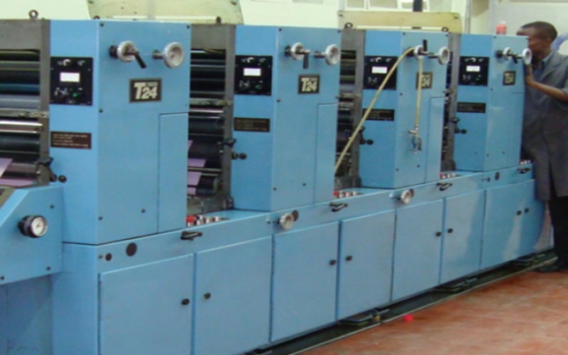 Government Printer appeals for urgent funding, says newest machine installed in 1983