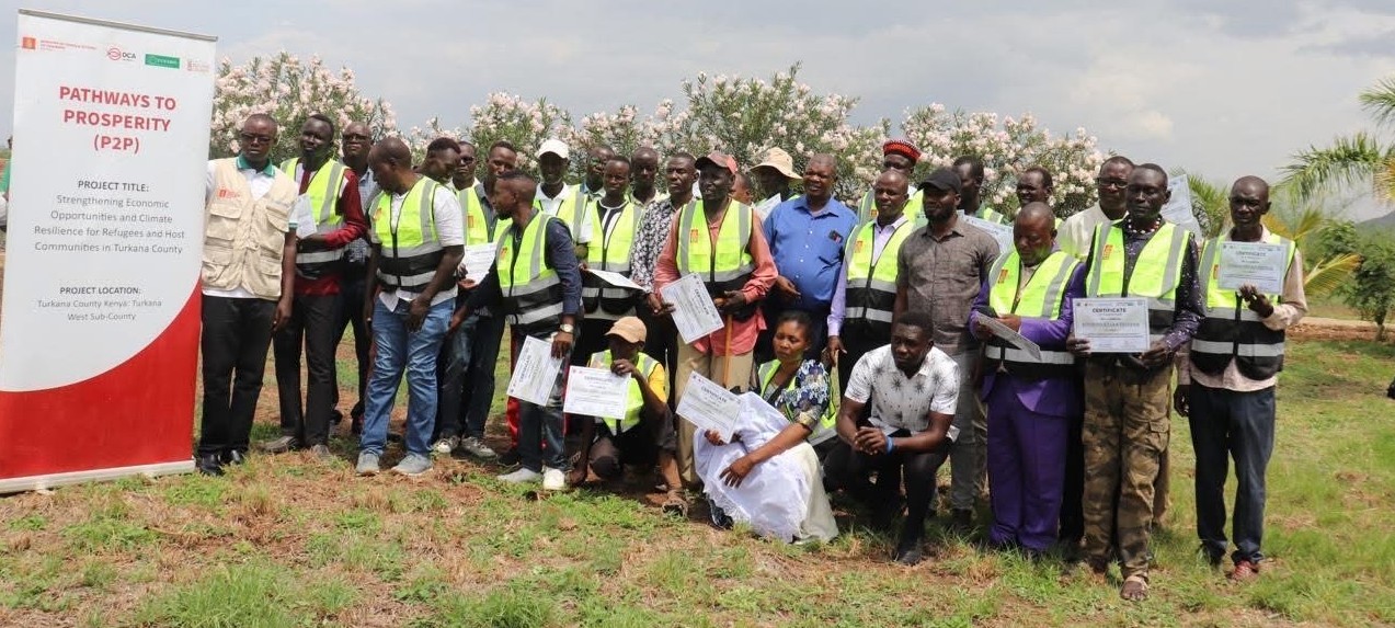 Refugees join Turkana’s livestock watchdog network after intensive animal health training