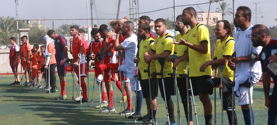 Amputee footballers reclaim hope amid Gaza’s ruins