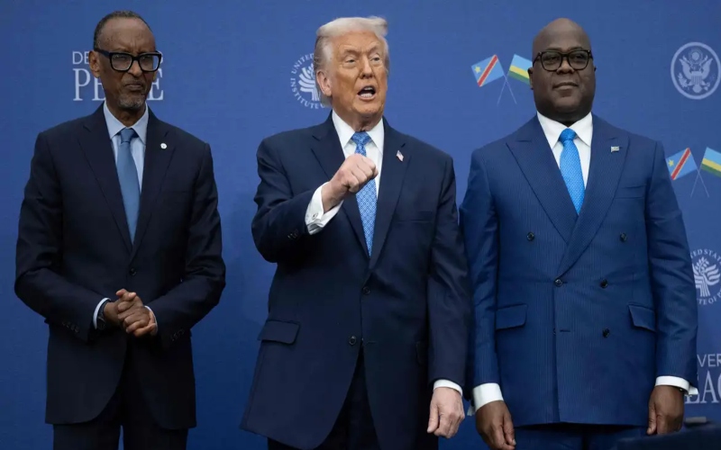 Rwanda, DRC sign Washington Peace Accord amid visible hostility