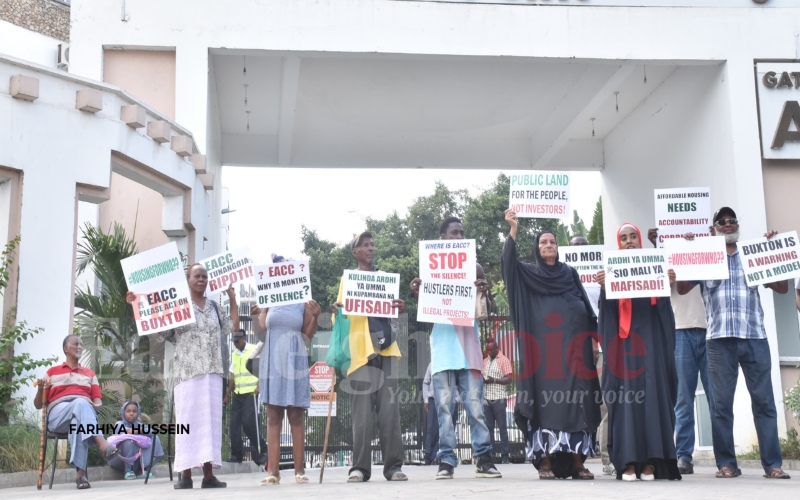 Haki Yetu, Buxton tenants demand EACC action on controversial housing project