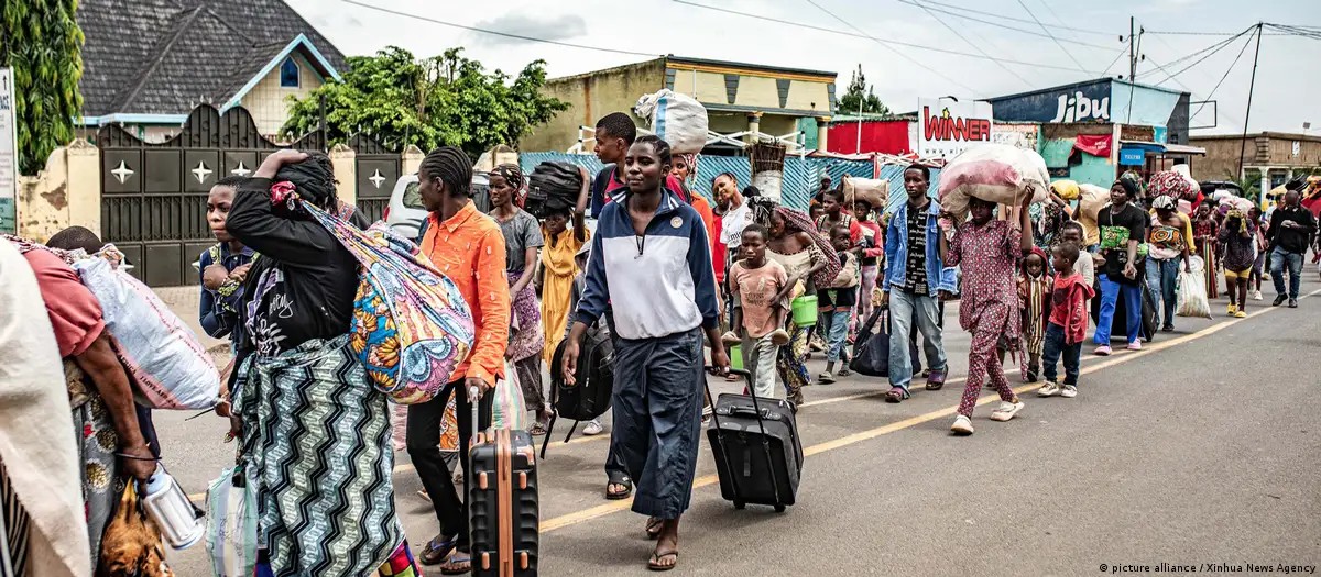 M23 rebels capture eastern DR Congo city of Uvira as thousands flee to Burundi