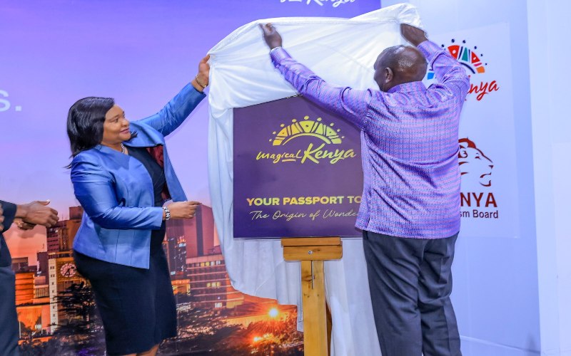 President Ruto unveils ‘Magical Kenya Souvenir Passport’ to boost tourism