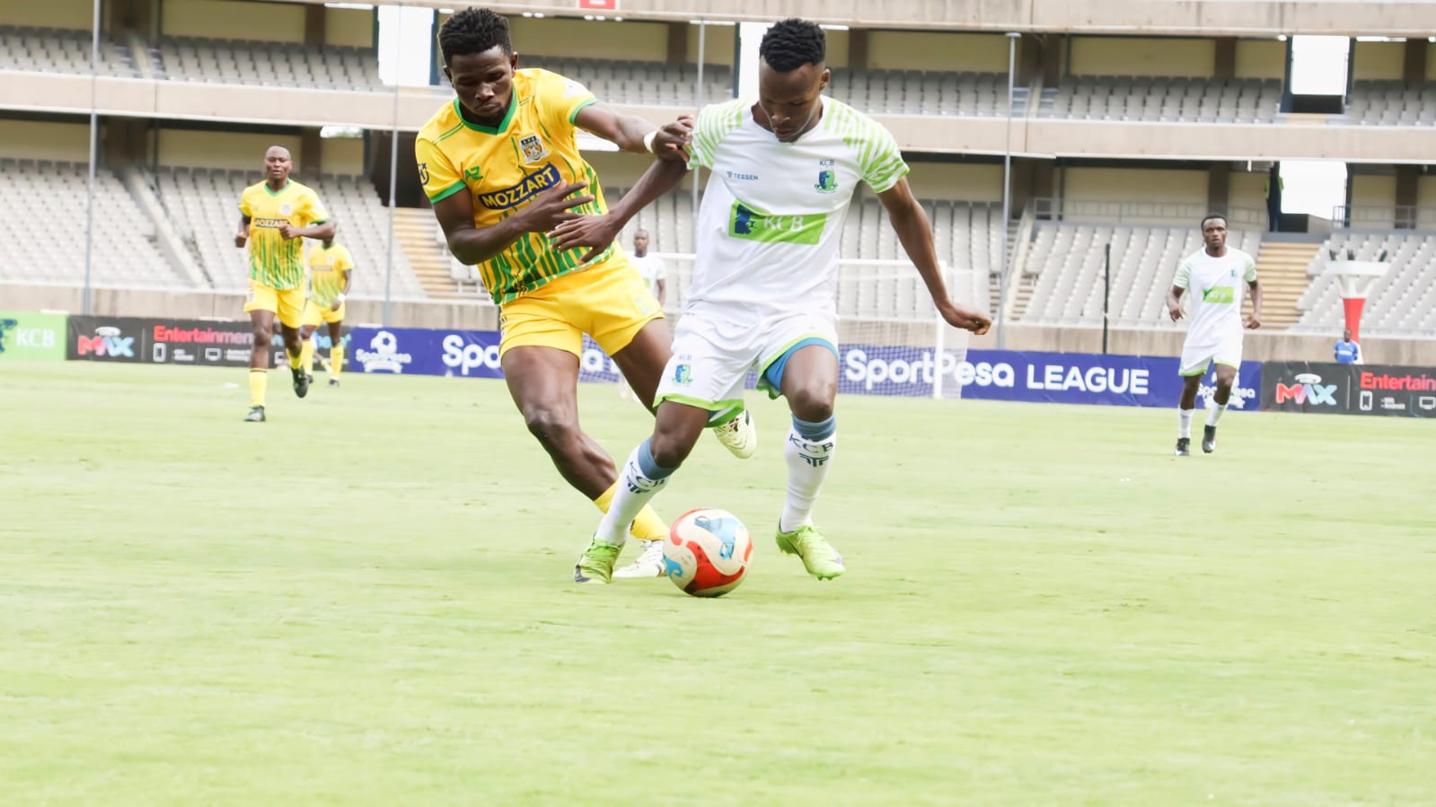 Etemesi hat-trick powers KCB to top of FKF Premier League as Posta held by Bandari