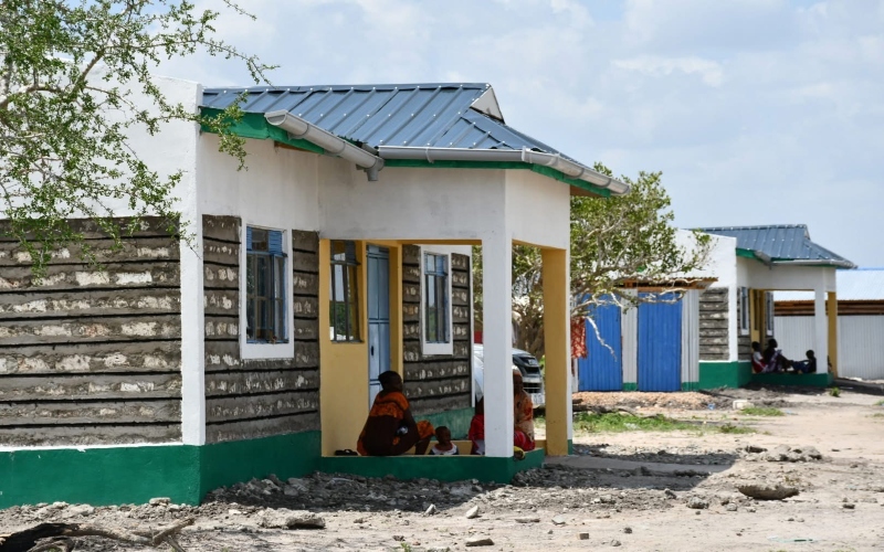 15 flood-displaced families in Tana River receive permanent homes in Garsen