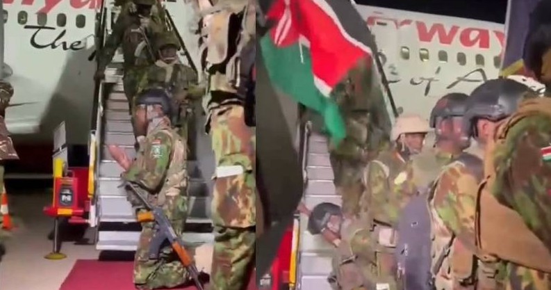 230 Kenyan officers home from Haiti as nation honours their heroic service