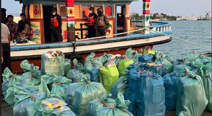 KDF denies allegations of meth theft in massive 1,024kg seizure off Kenyan coast