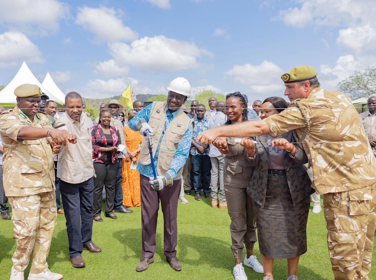 President Ruto opens world’s largest black rhino sanctuary in Tsavo West