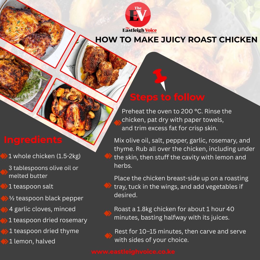 How to make juicy roast chicken