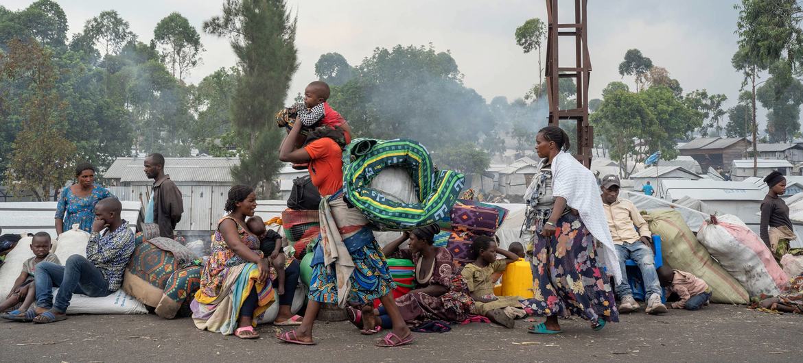 Eastern DR Congo fighting kills scores, cuts food aid and drives mass displacement