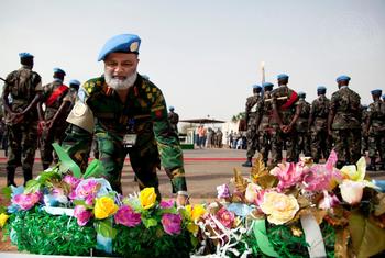 Six UN peacekeepers laid to rest following deadly drone attack in Sudan