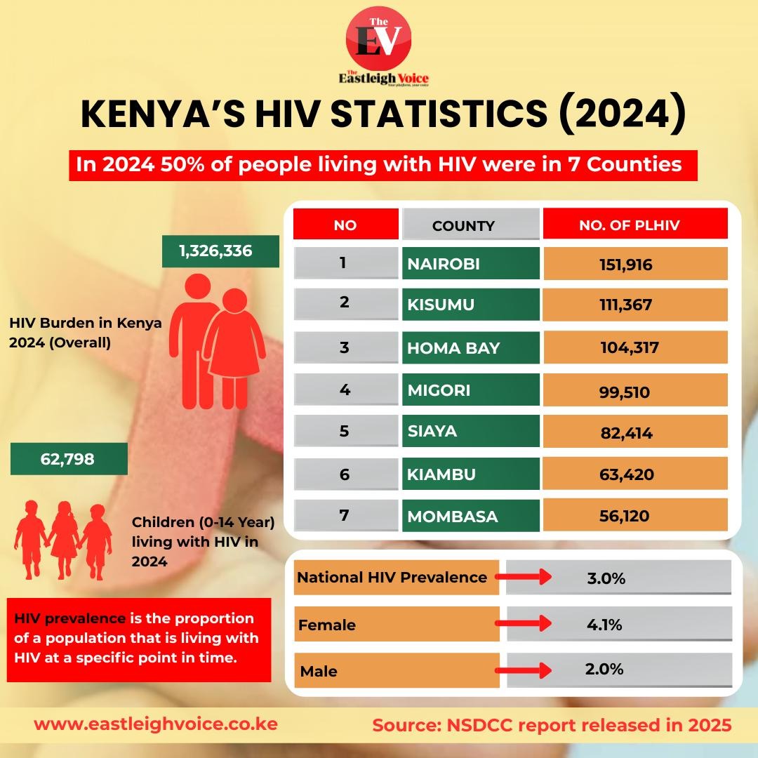 Kenya's HIV statistics (2024)