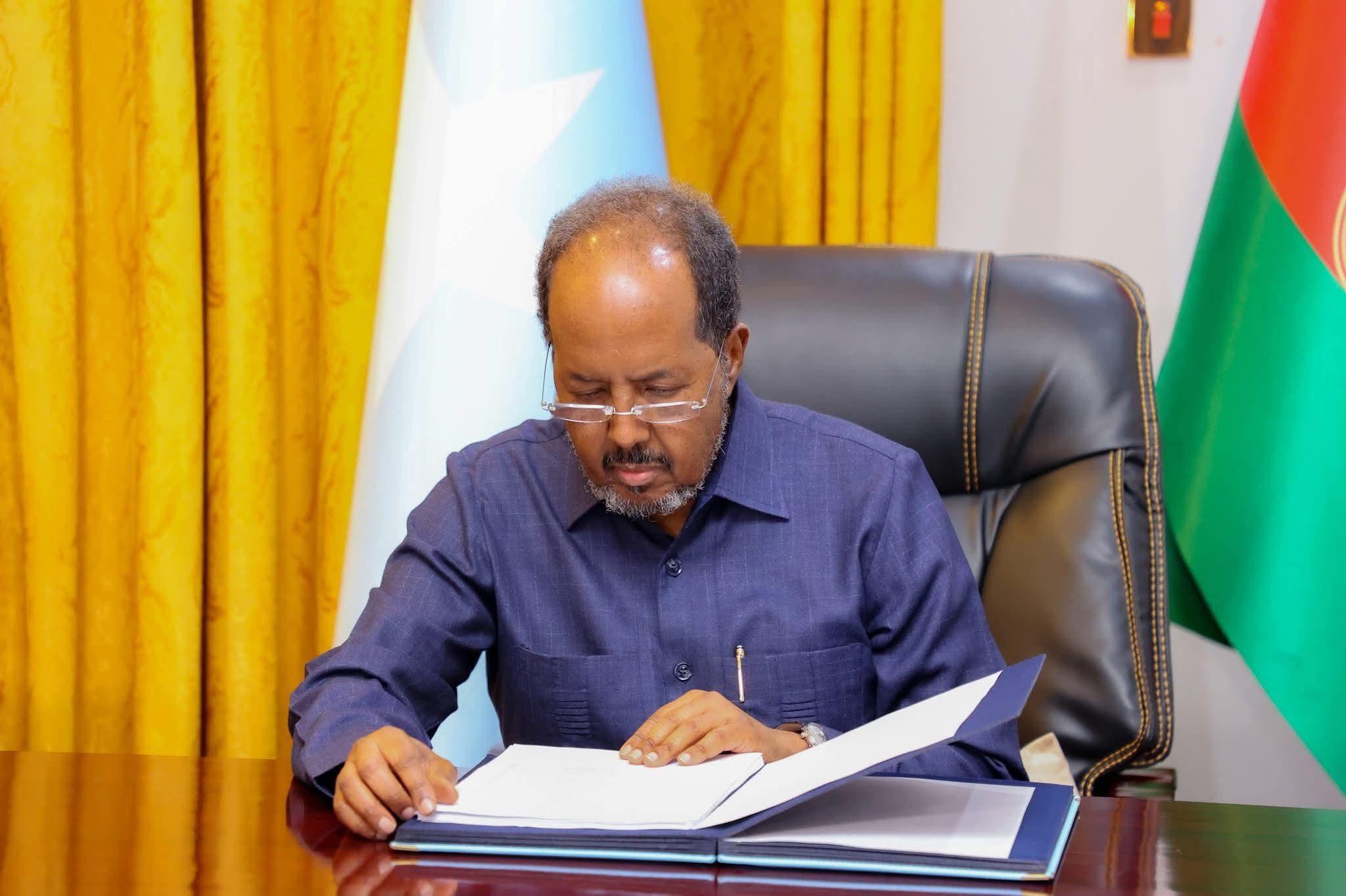 Somali President Hassan Sheikh signs law establishing Independent Human Rights Commission