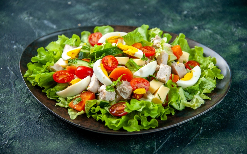 Healthy comfort food: How to make a lighter Cobb salad at home