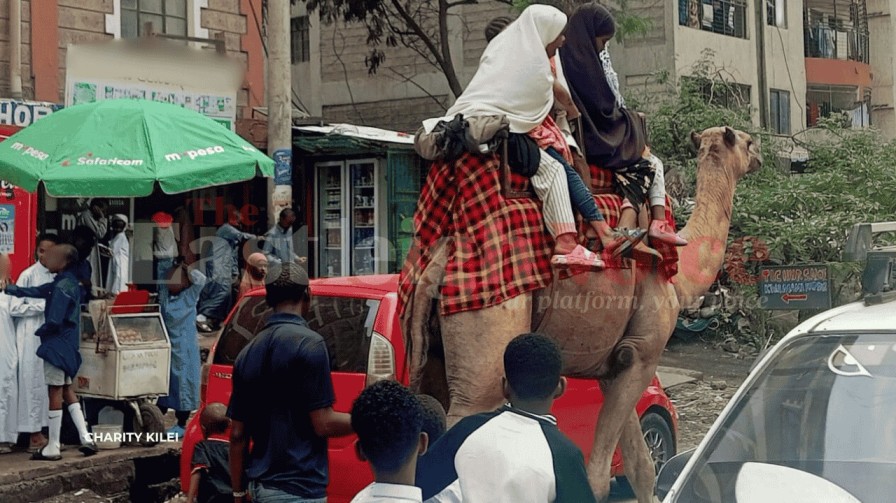 Children take centre stage as thousands gather for Eid celebrations