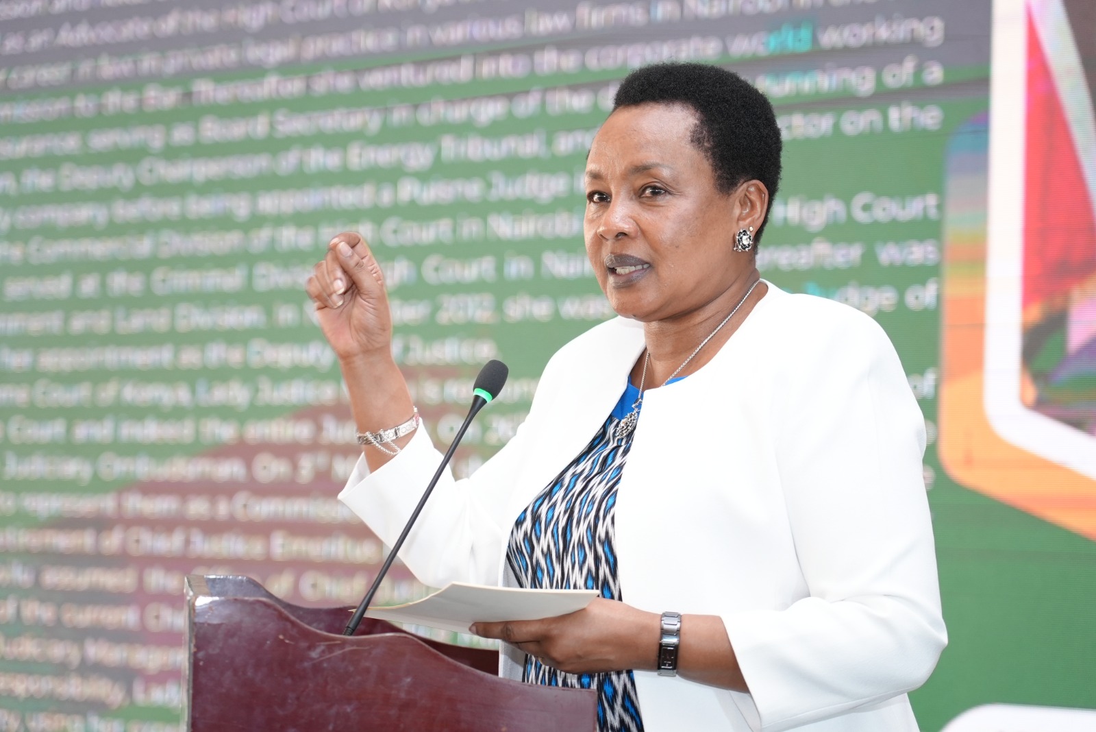 DCJ Mwilu calls for urgent overhaul of court registries to boost access to justice