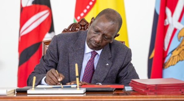 Ruto signs VAT law cutting fuel tax from 16 per cent to 8 per cent to ease pump prices