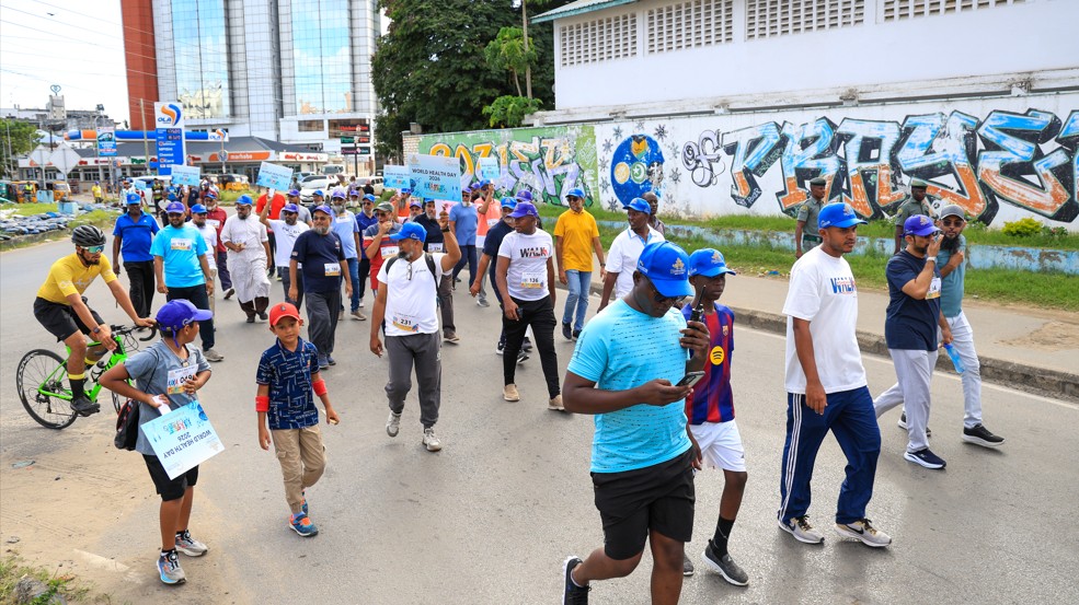 Mombasa residents join walkathon, cyclothon to boost preventive healthcare awareness
