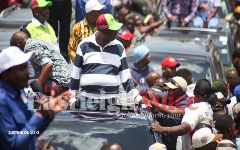 Gachagua visits Gikomba, accuses Ruto of betraying pledge against night evictions