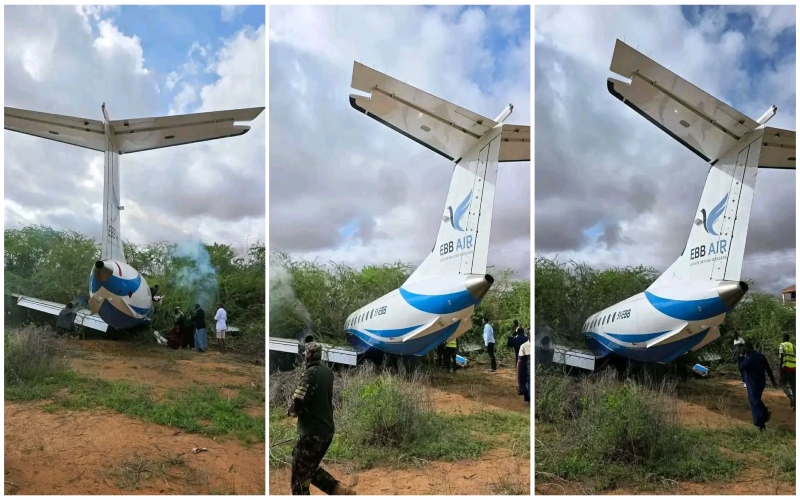 Plane skids off runway at Mandera Airstrip, 36 escape unharmed