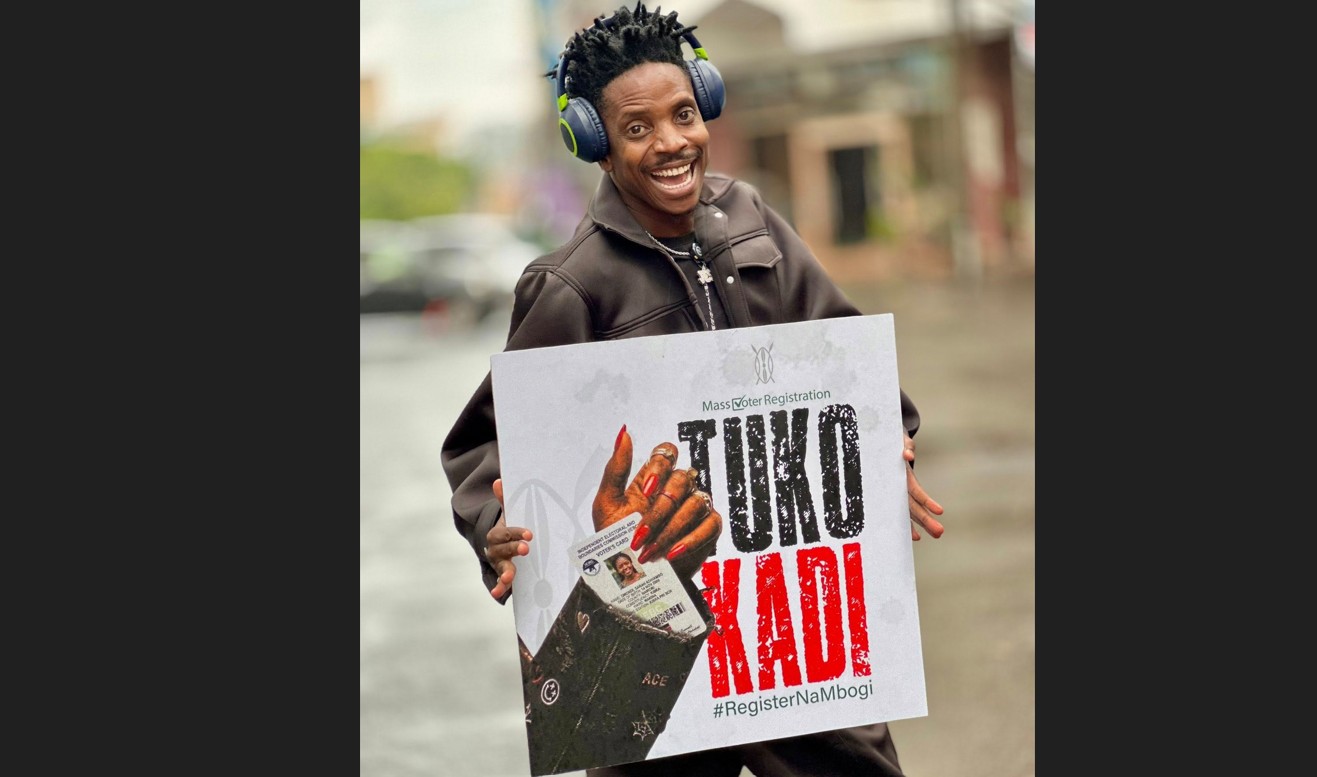 Comedian Eric Omondi says Uhuru Park access blocked ahead of planned Tuko Kadi concert