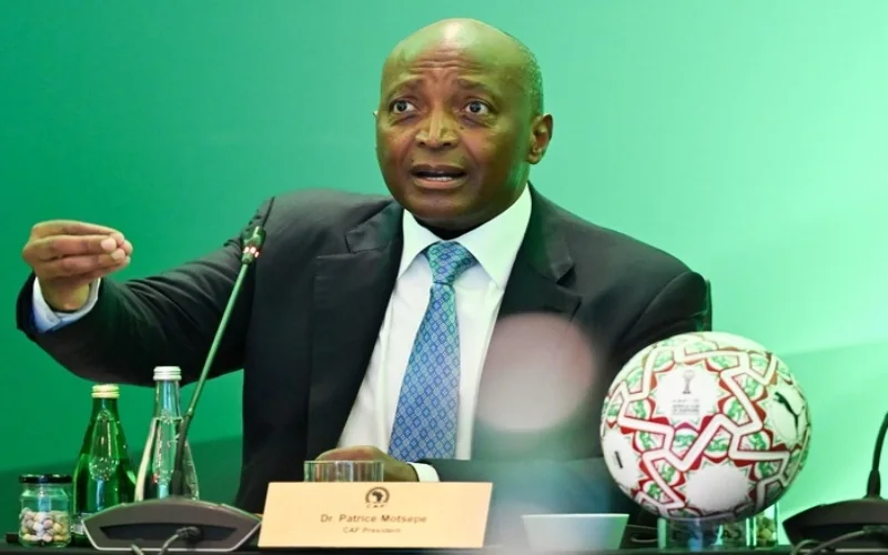 CAF President Patrice Motsepe confident FKF row will be resolved before AFCON 2027