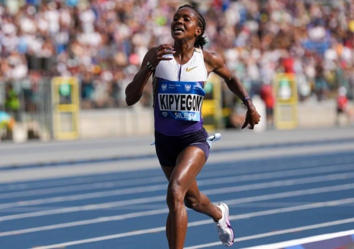 Faith Kipyegon opens 2026 season with world-leading 5,000m win in Shanghai