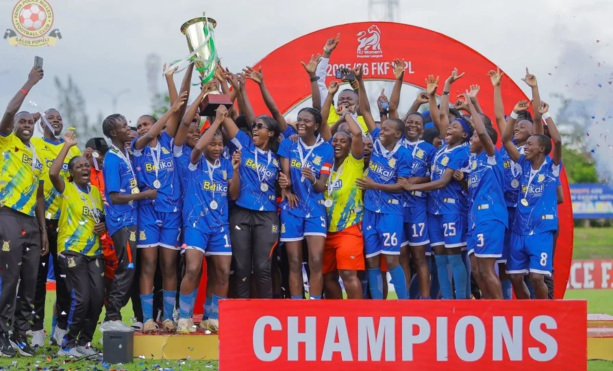 Kenya Police Bullets FC celebrate third straight league title after promotion