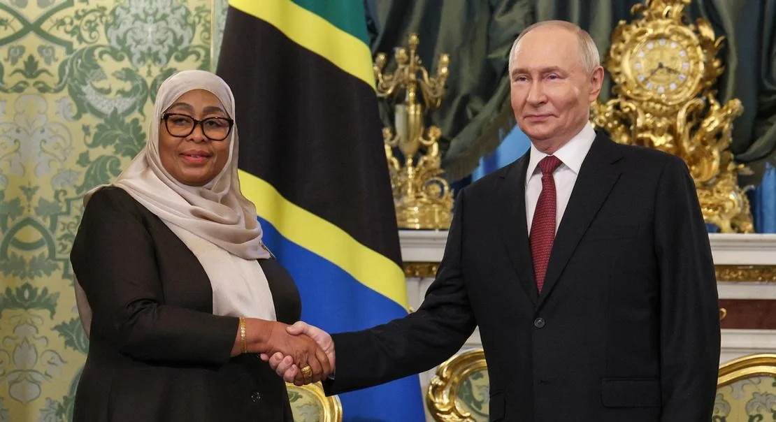 Tanzania's President Samia Suluhu Hassan visits Russia amid frayed Western ties